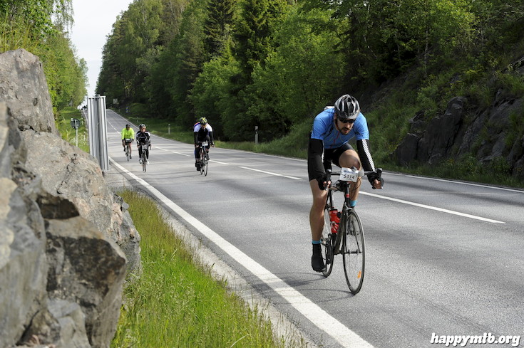 Bild från Vätternrundan 2015