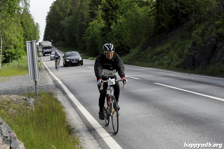 Bild från Vätternrundan 2015