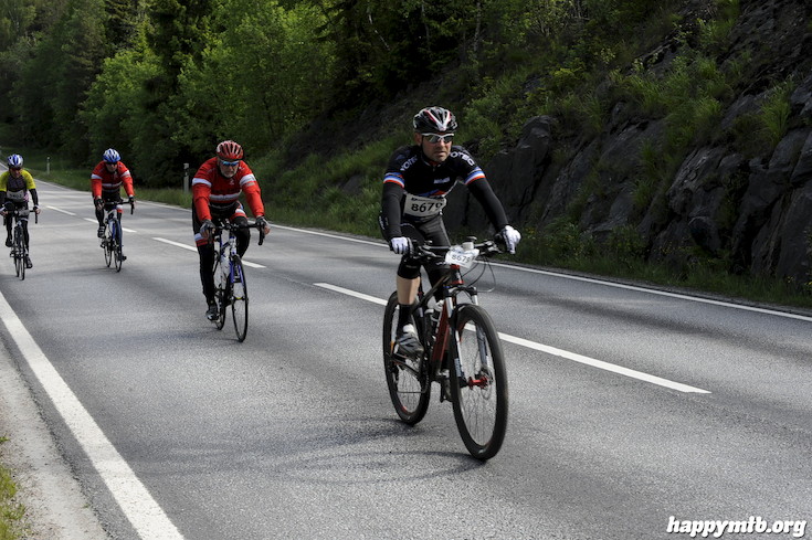 Bild från Vätternrundan 2015