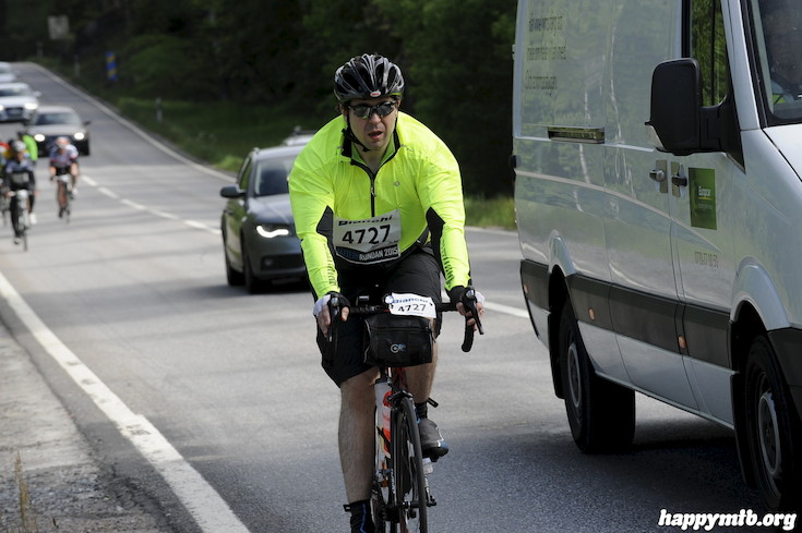 Bild från Vätternrundan 2015