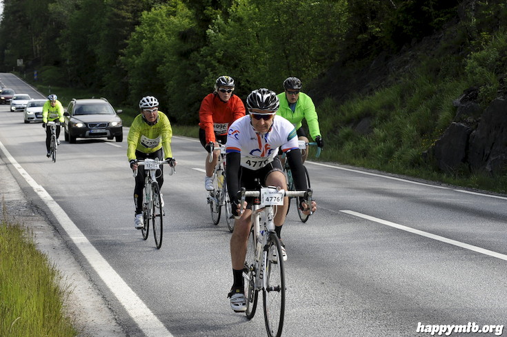 Bild från Vätternrundan 2015