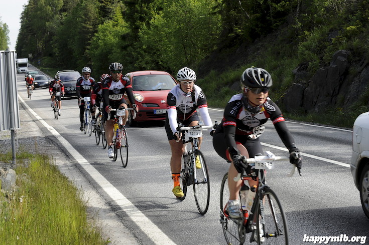 Bild från Vätternrundan 2015