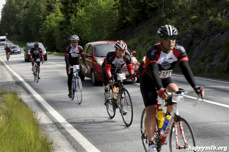 Bild från Vätternrundan 2015