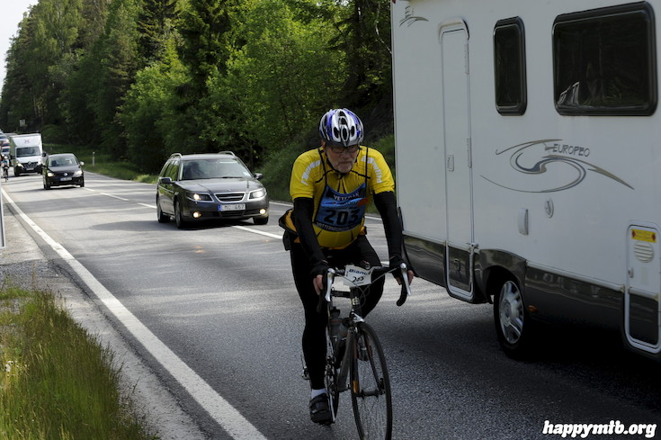 Bild från Vätternrundan 2015
