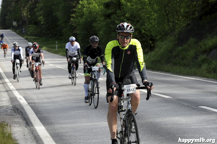Bild från Vätternrundan 2015