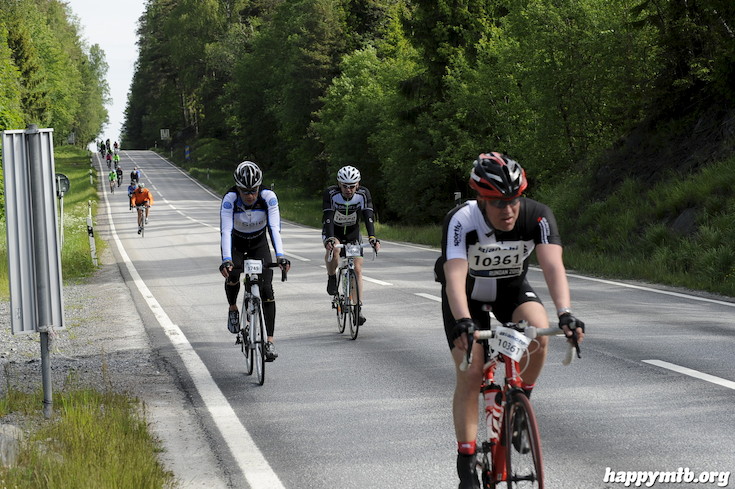 Bild från Vätternrundan 2015