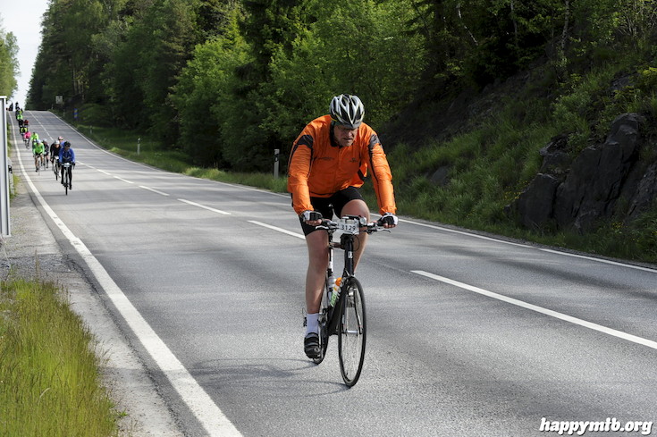 Bild från Vätternrundan 2015