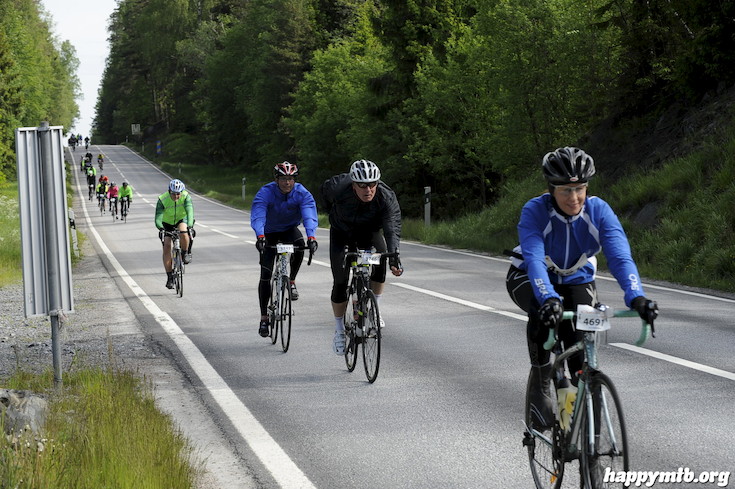 Bild från Vätternrundan 2015