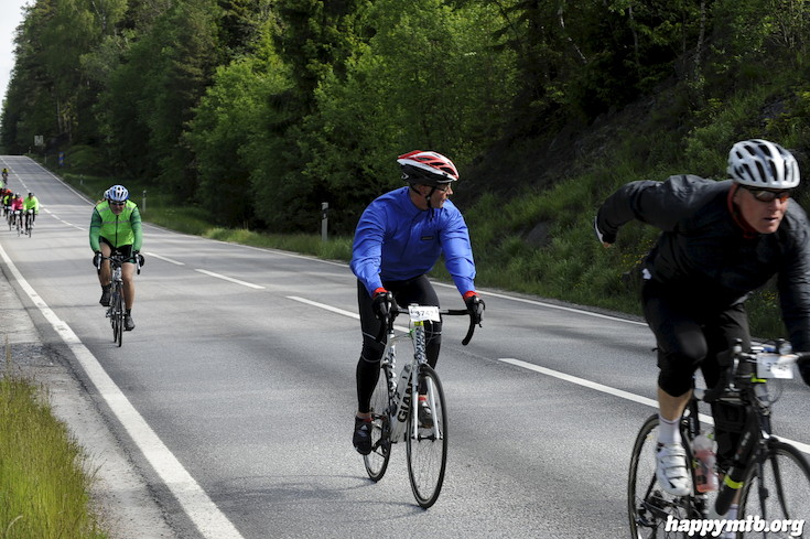Bild från Vätternrundan 2015