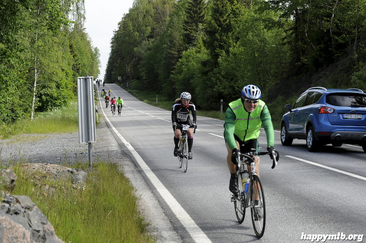 Bild från Vätternrundan 2015