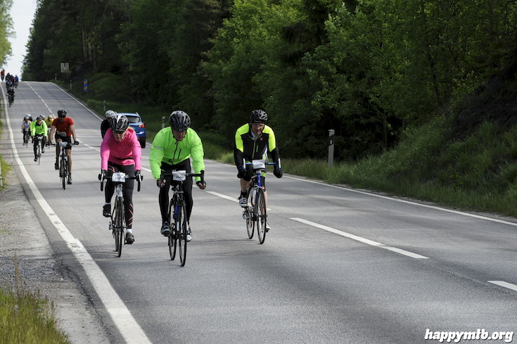 Bild från Vätternrundan 2015