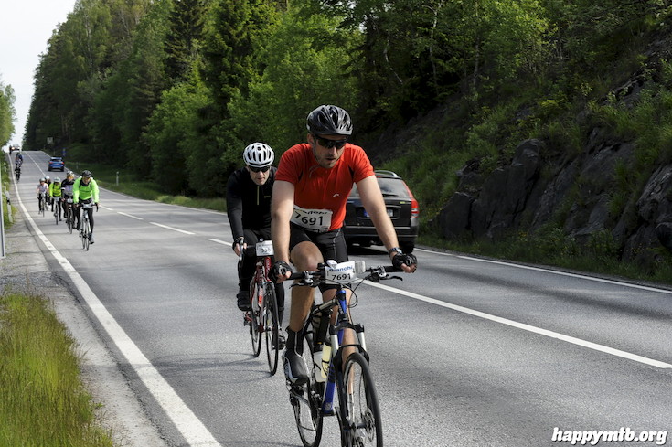 Bild från Vätternrundan 2015