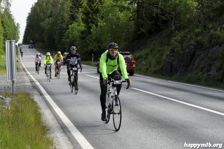 Bild från Vätternrundan 2015