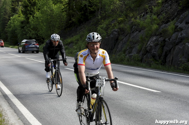 Bild från Vätternrundan 2015