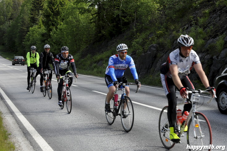 Bild från Vätternrundan 2015
