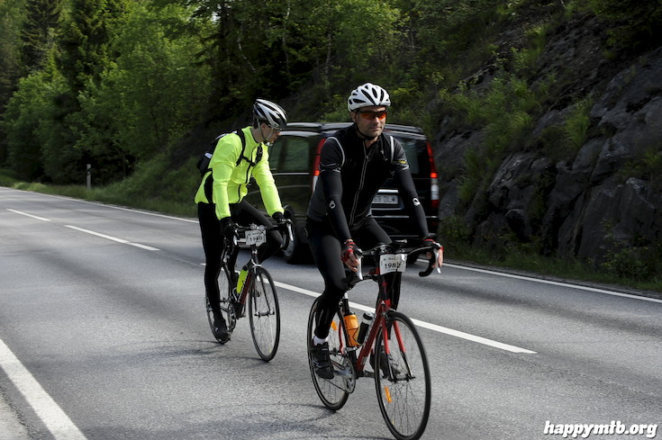 Bild från Vätternrundan 2015
