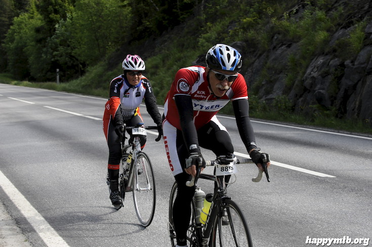 Bild från Vätternrundan 2015