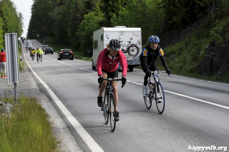 Bild från Vätternrundan 2015