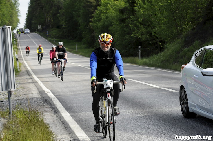 Bild från Vätternrundan 2015