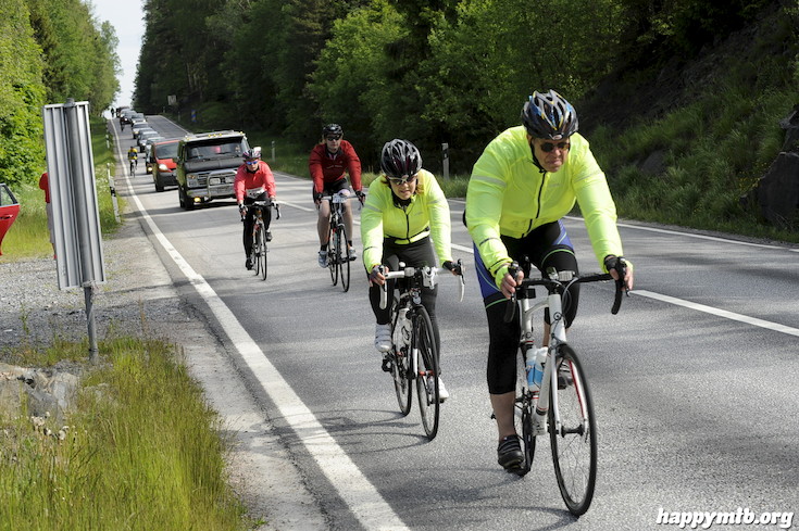 Bild från Vätternrundan 2015