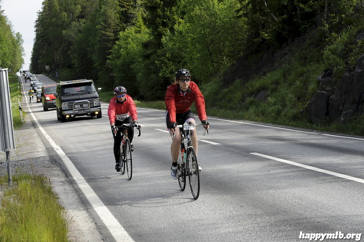 Bild från Vätternrundan 2015
