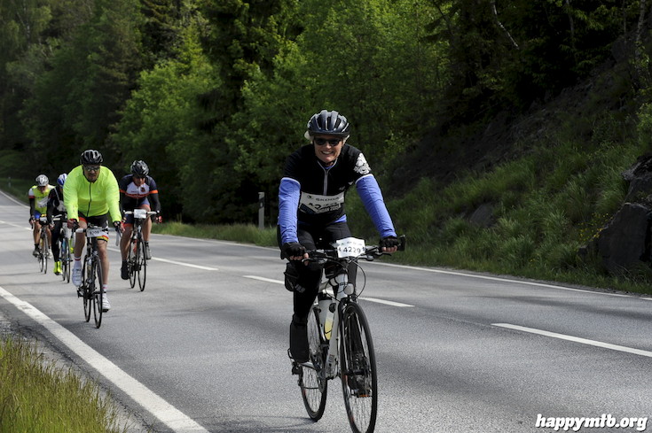 Bild från Vätternrundan 2015