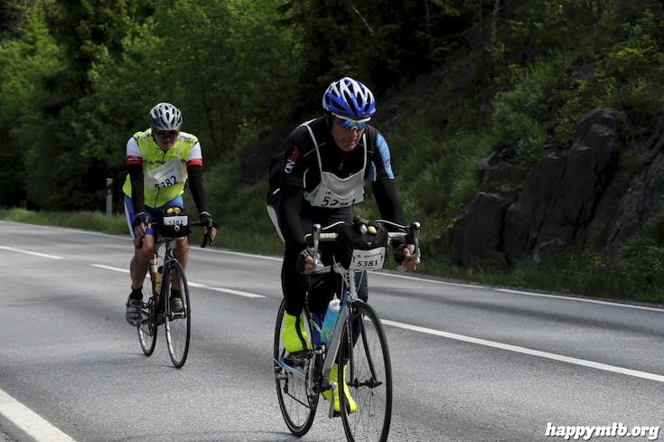 Bild från Vätternrundan 2015