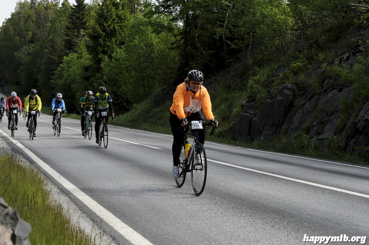 Bild från Vätternrundan 2015