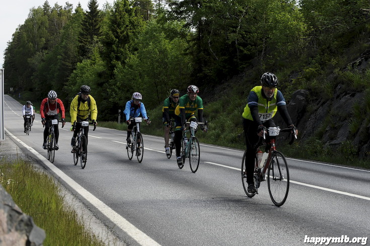 Bild från Vätternrundan 2015