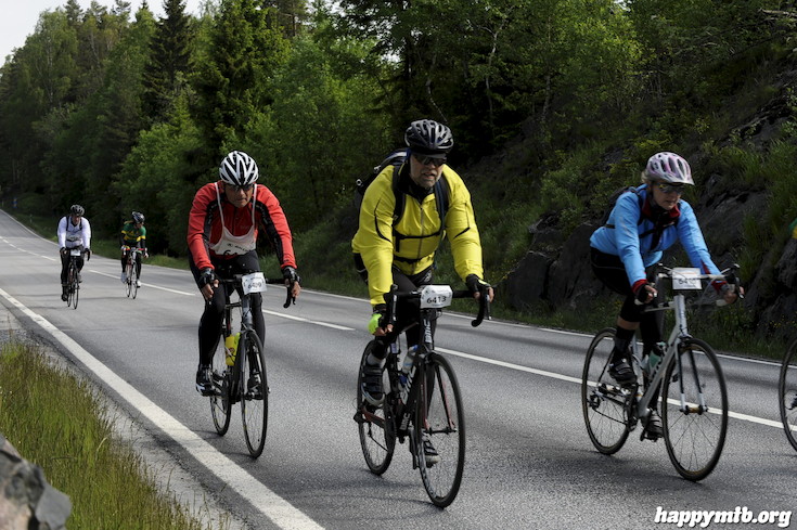 Bild från Vätternrundan 2015
