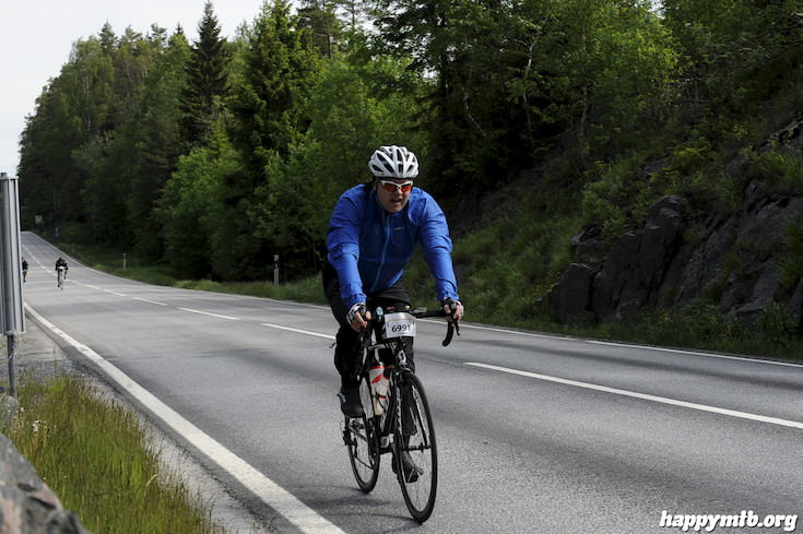 Bild från Vätternrundan 2015