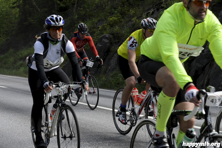 Bild från Vätternrundan 2015