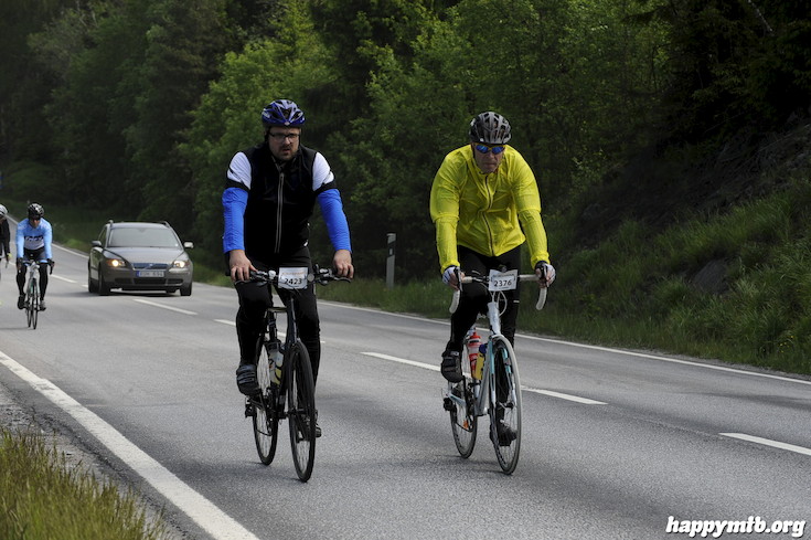 Bild från Vätternrundan 2015