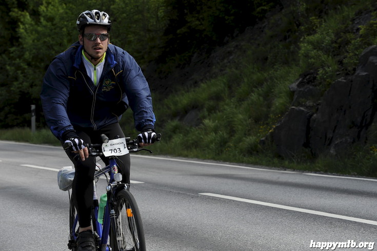 Bild från Vätternrundan 2015