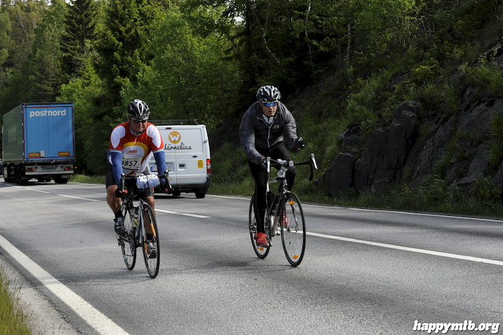 Bild från Vätternrundan 2015