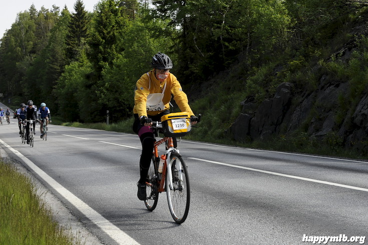 Bild från Vätternrundan 2015