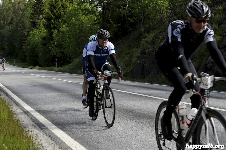 Bild från Vätternrundan 2015