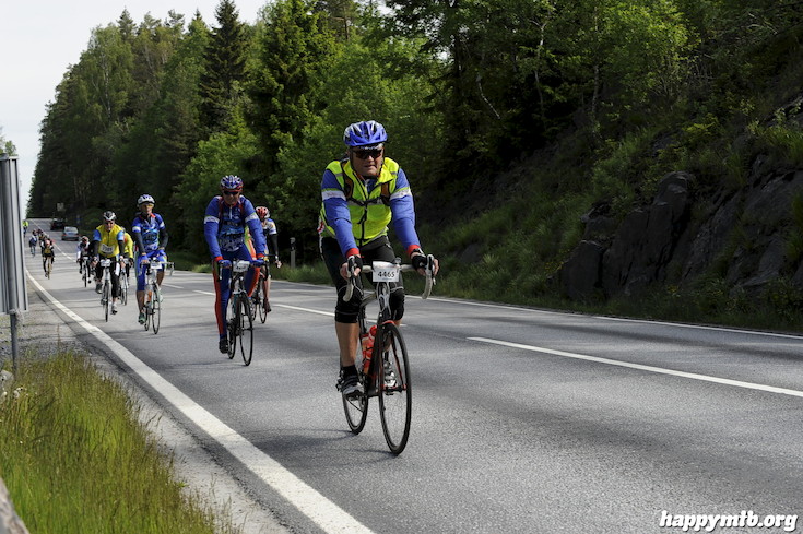 Bild från Vätternrundan 2015