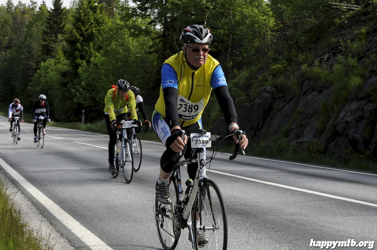 Bild från Vätternrundan 2015