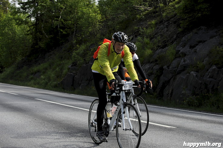 Bild från Vätternrundan 2015