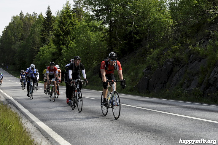 Bild från Vätternrundan 2015