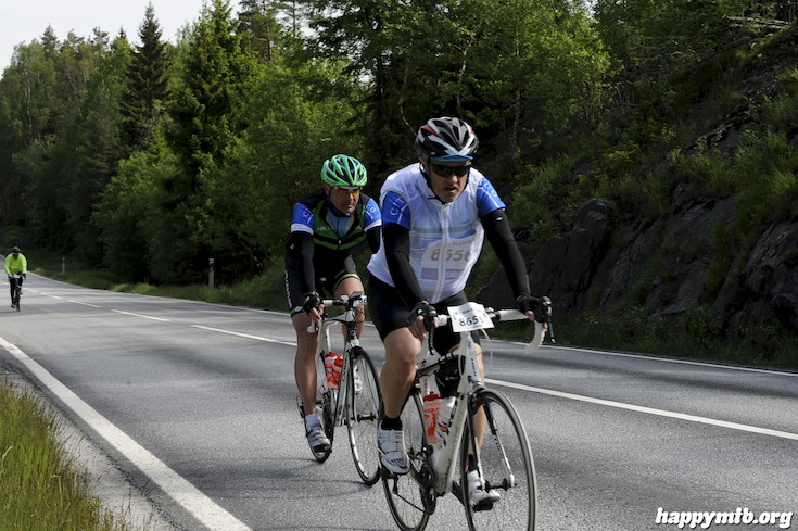 Bild från Vätternrundan 2015