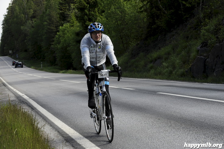 Bild från Vätternrundan 2015