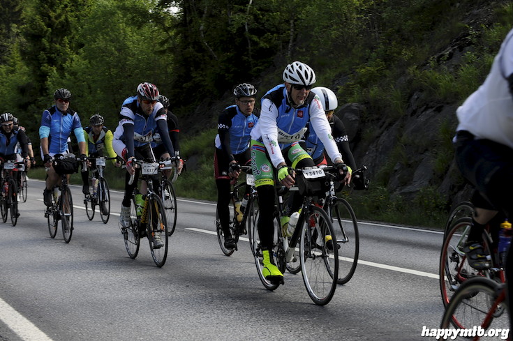 Bild från Vätternrundan 2015