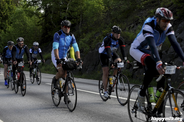 Bild från Vätternrundan 2015
