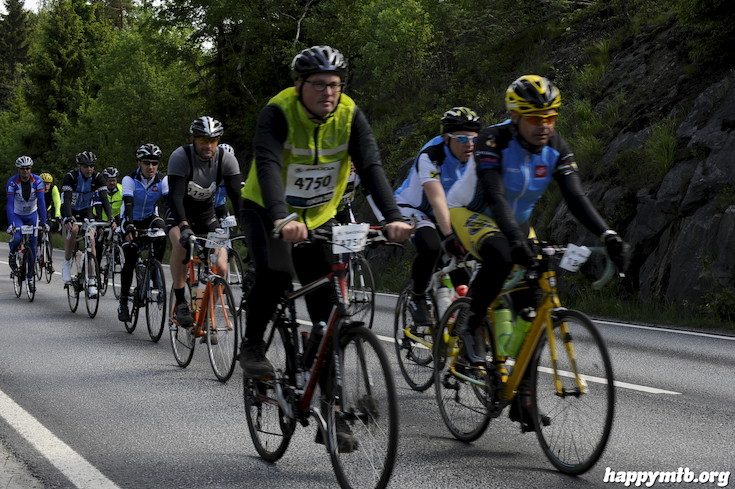 Bild från Vätternrundan 2015