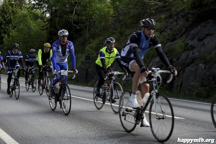 Bild från Vätternrundan 2015