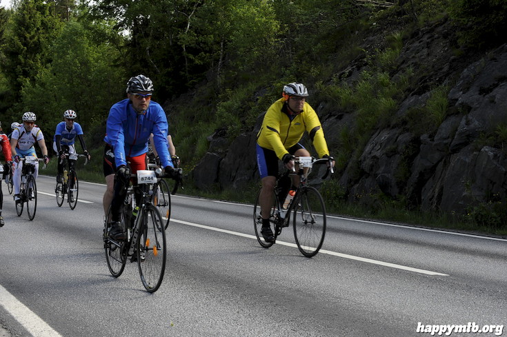 Bild från Vätternrundan 2015
