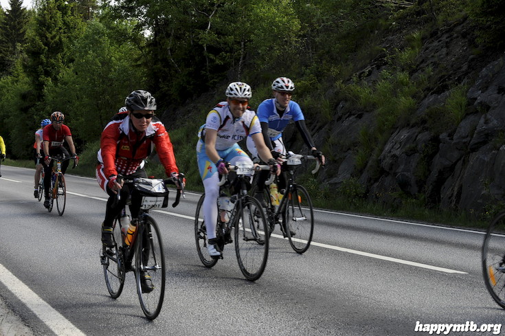 Bild från Vätternrundan 2015