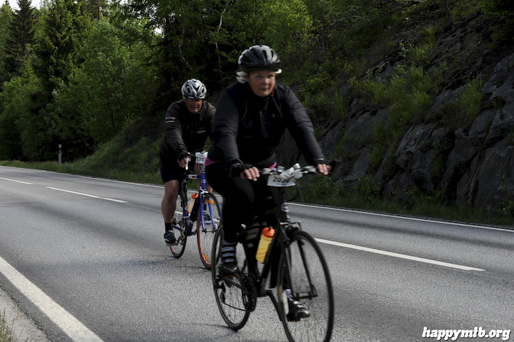 Bild från Vätternrundan 2015